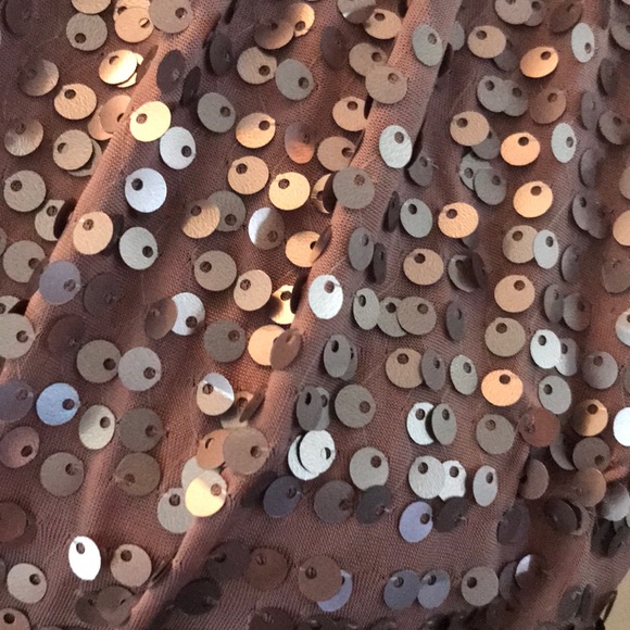 NWT Rose gold dress with sequins! - Picture 4 of 5